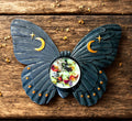Black Moth Tealight Candle Holder