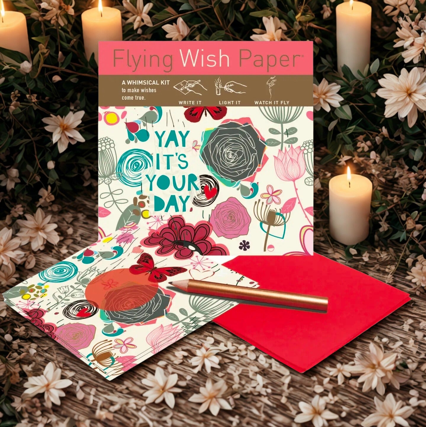 Flying wish paper- Yay it's your Day!