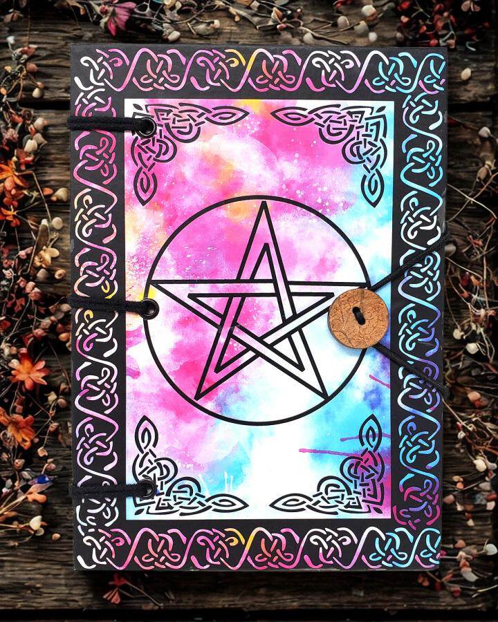 Pentagram Printed Hardcover Journal