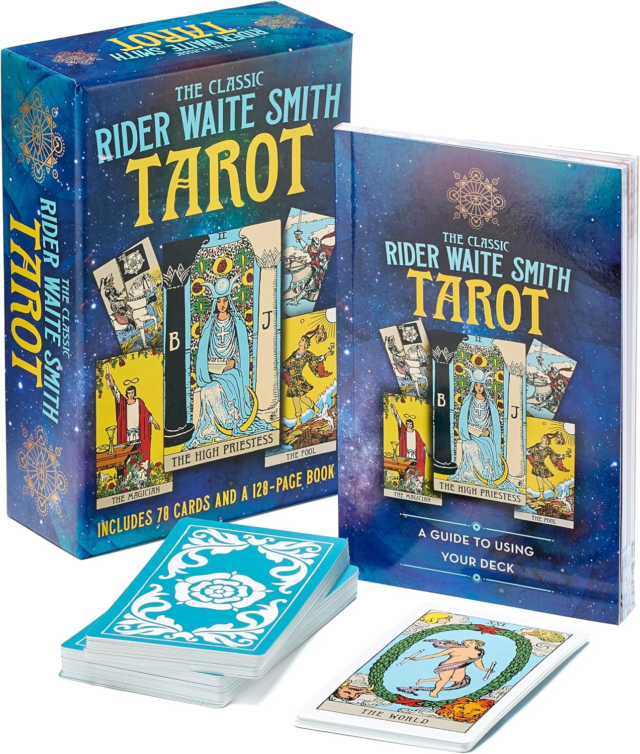 The Classic Rider Waite Smith Tarot Book & Card Deck: Includes 78 Cards and 128-Page Book (Sirius Oracle Kits)
